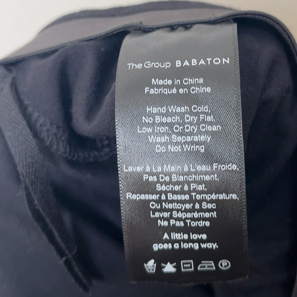 Aritzia Womens Medium The Group by Babaton Tie Front Bevington Skirt In Black - Picture 10 of 14